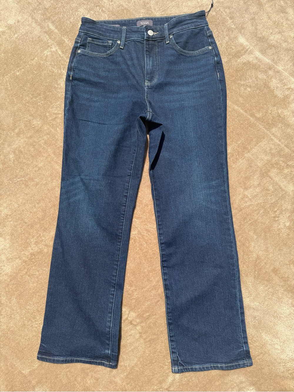 NYJD marilyn straight jeans